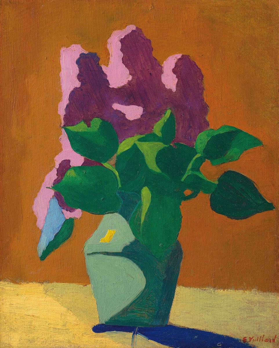 Les Lilas Le bouquet schématique circa 1890
