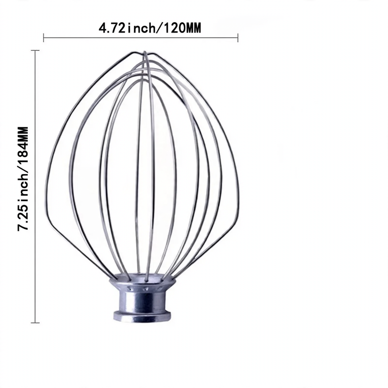 Mixing tool set for kitchen machine, stainless steel