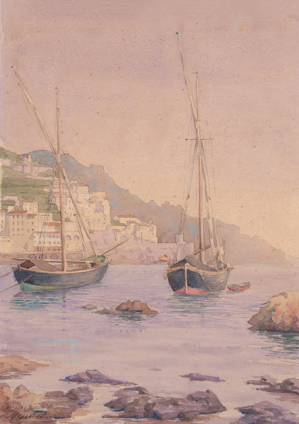 Amalfi the port 1909