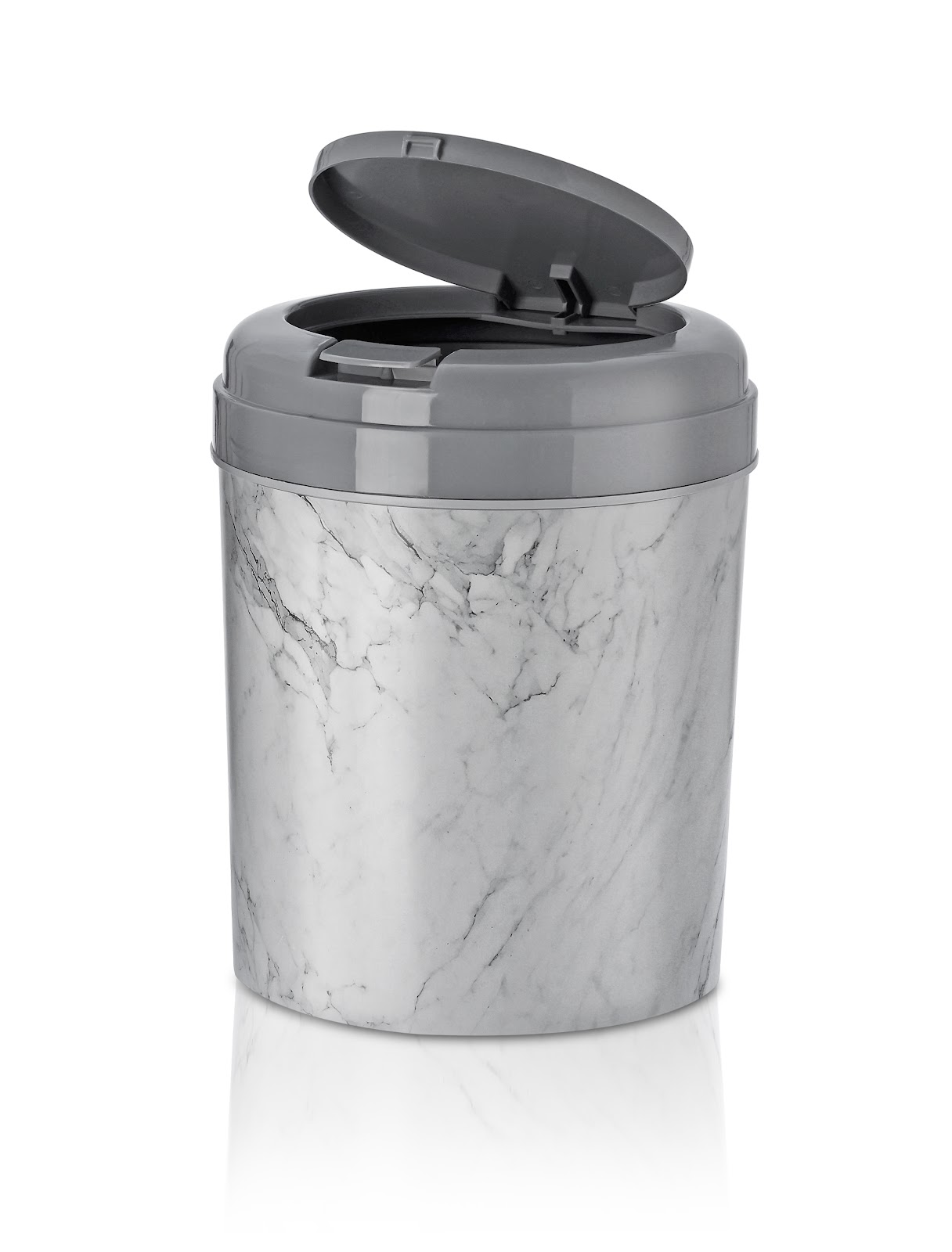 Cesto 7l Click Px Marmol