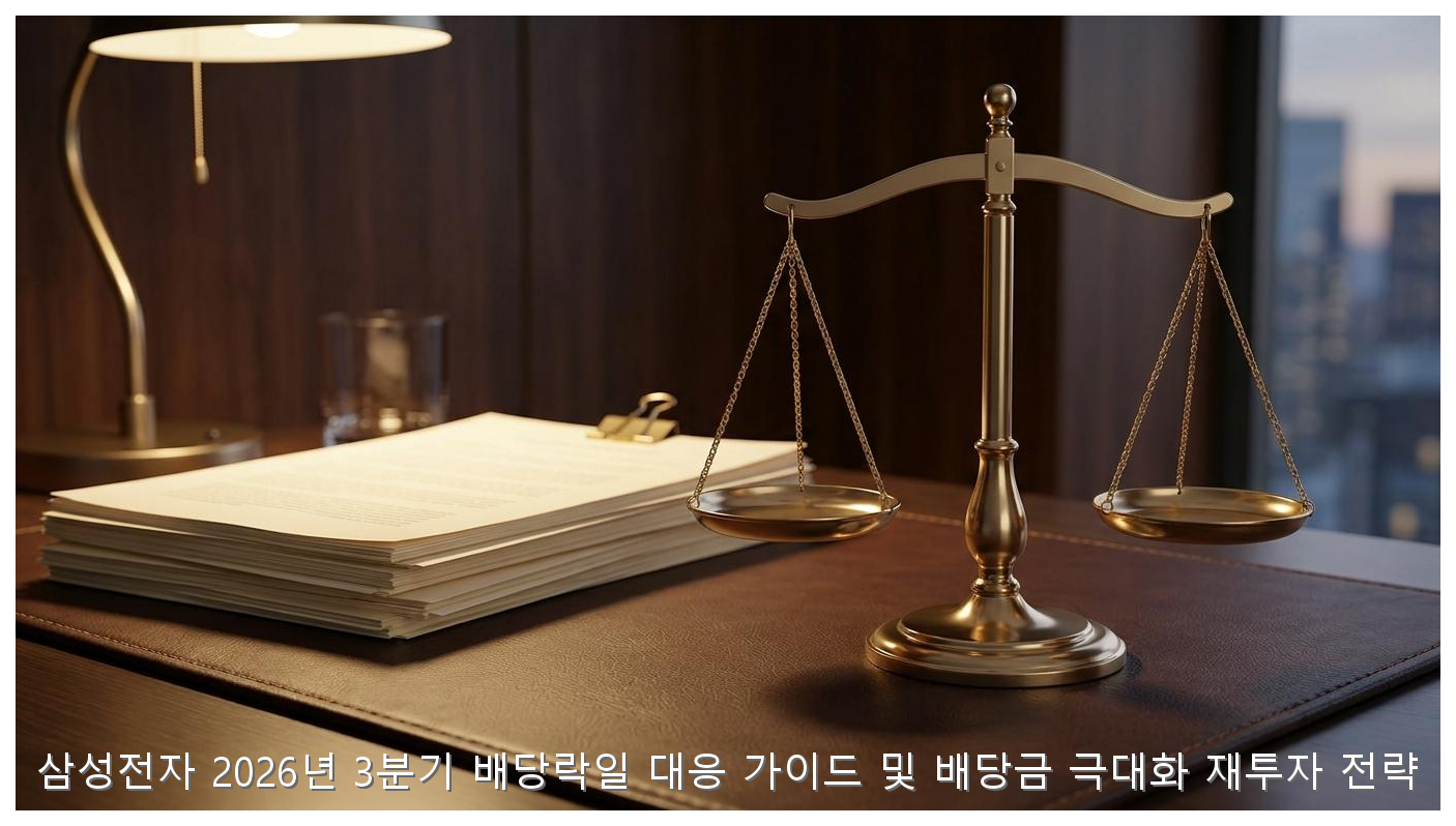 삼성전자 2026년 3분기 배당락일 대응 가이드 및 배당금 극대화 재투자 전략 핵심 안내 및 분석 인포그래픽 (5)