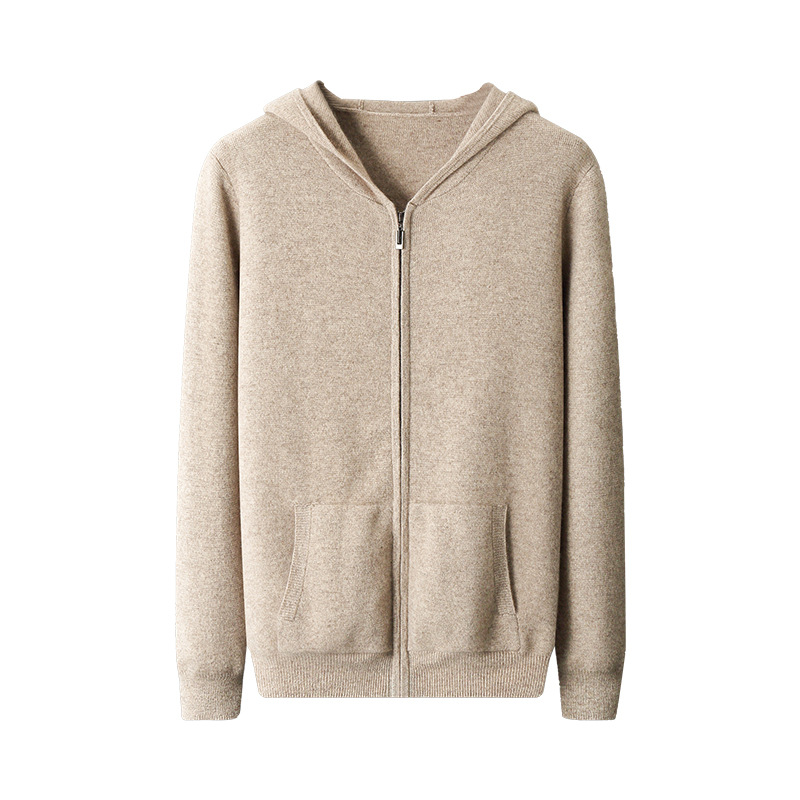 Men's Hoodie Cardigan with Zipper
