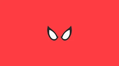 Minimalism, Superhero, Marvel Cinematic Universe, Spider-Man, Frontal View 4K Wallpaper Background