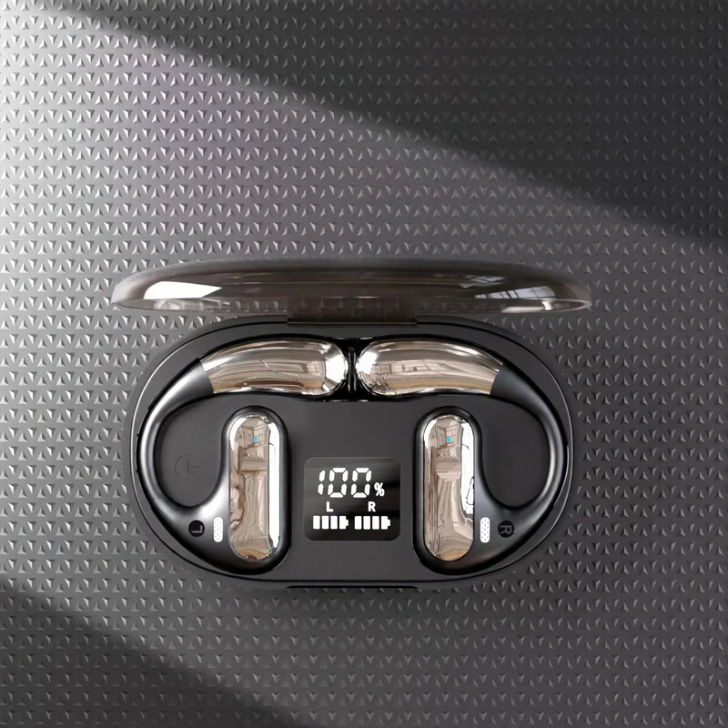 Wireless Ear-hook Headphones with Noise Cancellation