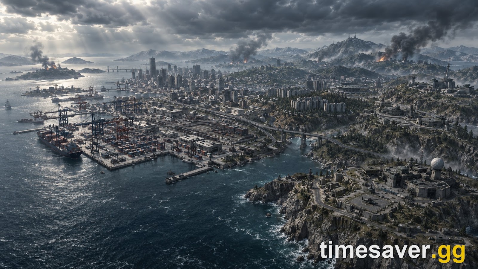 Modern Warfare 4 Warzone Zodiac Resurgence battle royale map