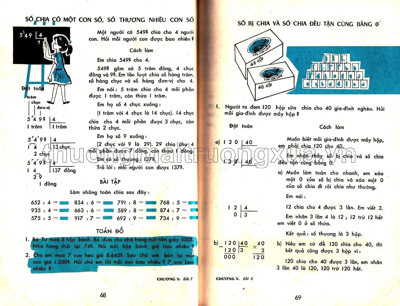 Em học toán lớp ba (1965) - Trang 41