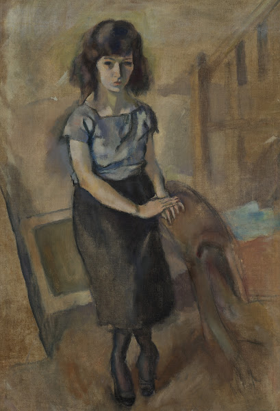 Portrait dune femme debout 1921