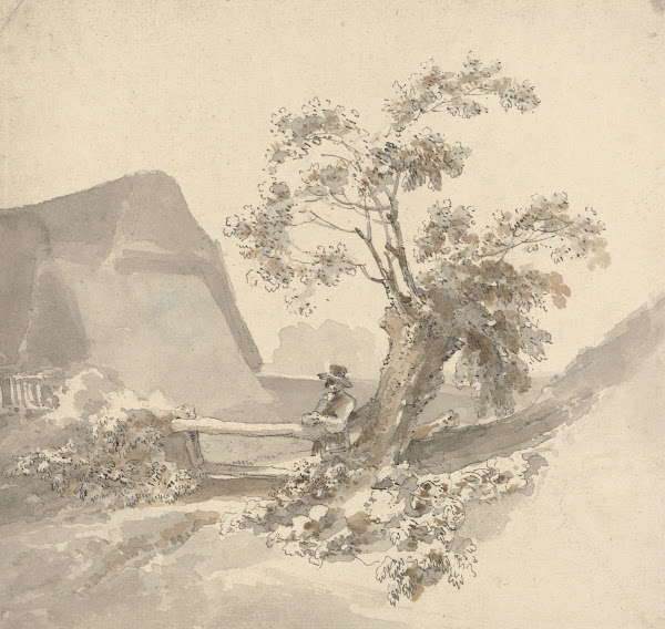 Man Beside a Stile