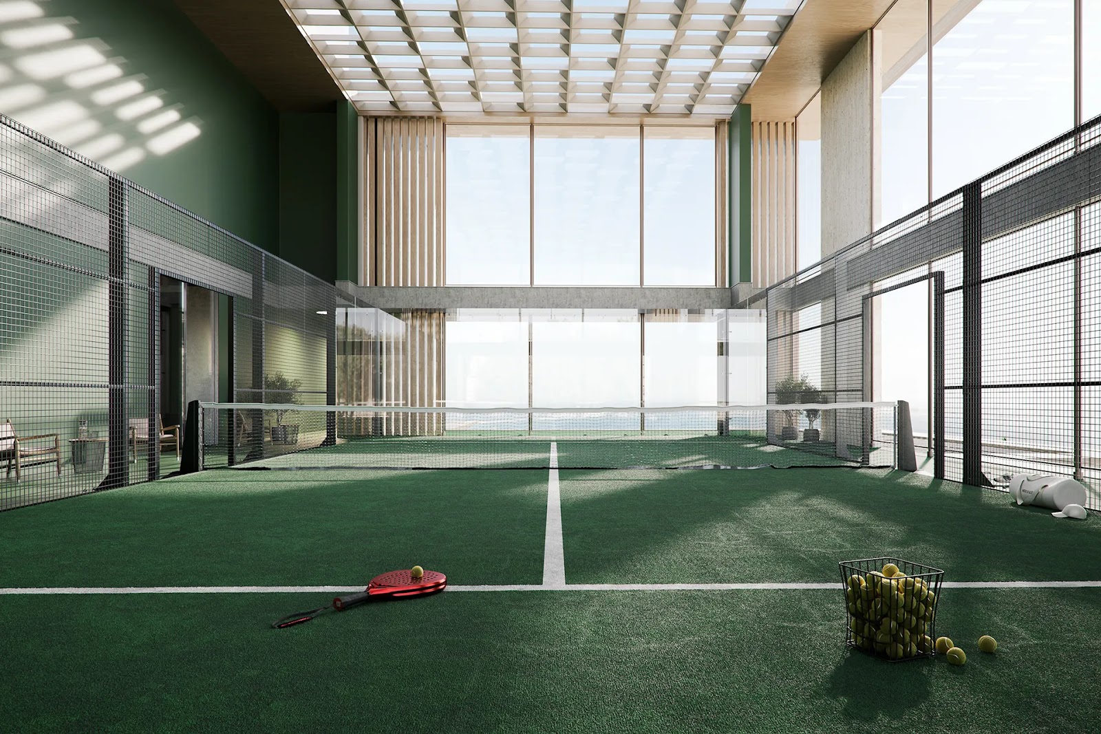 Panoramic Sea-view Padel Court
