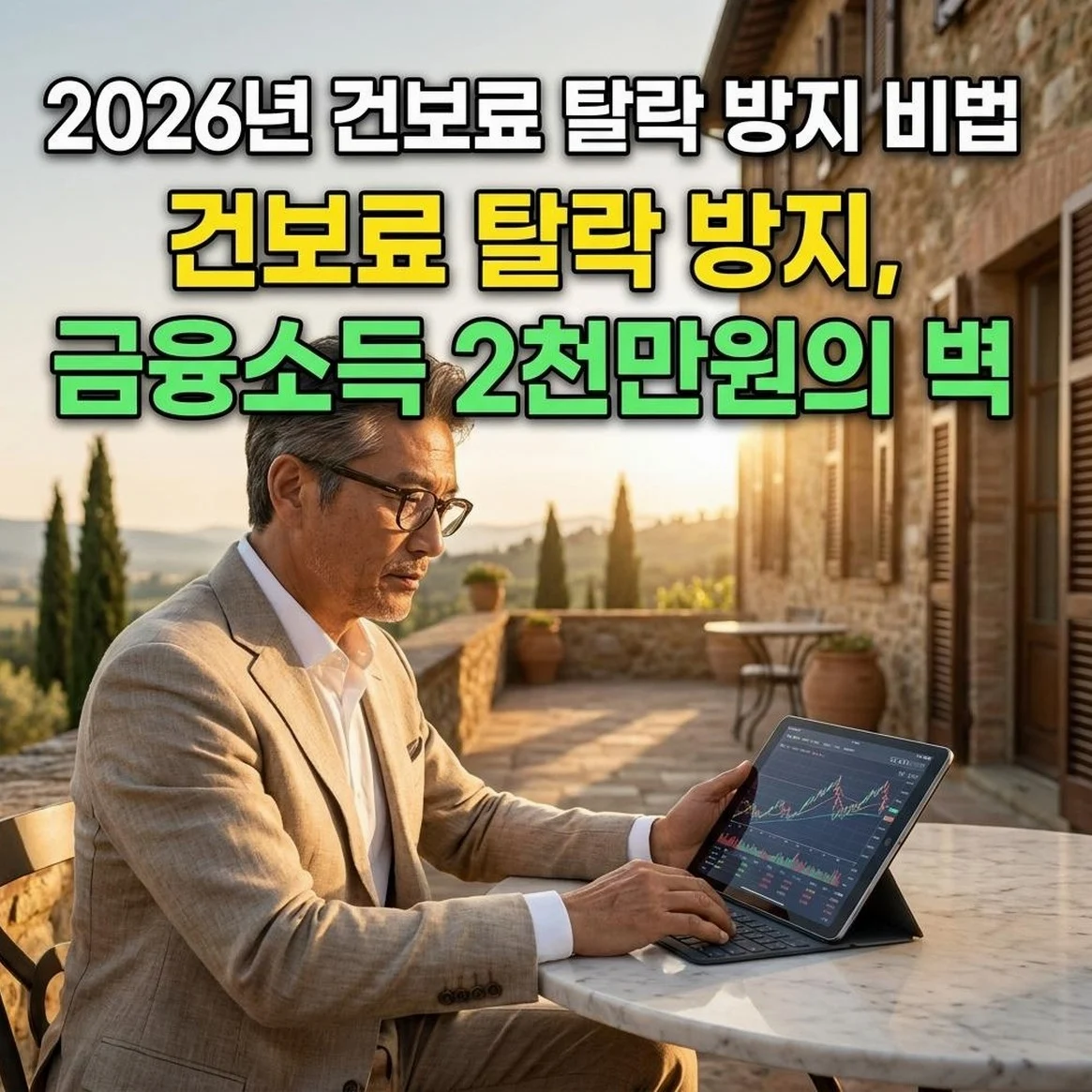 2026 건보료 피부양자 자격 유지 전략