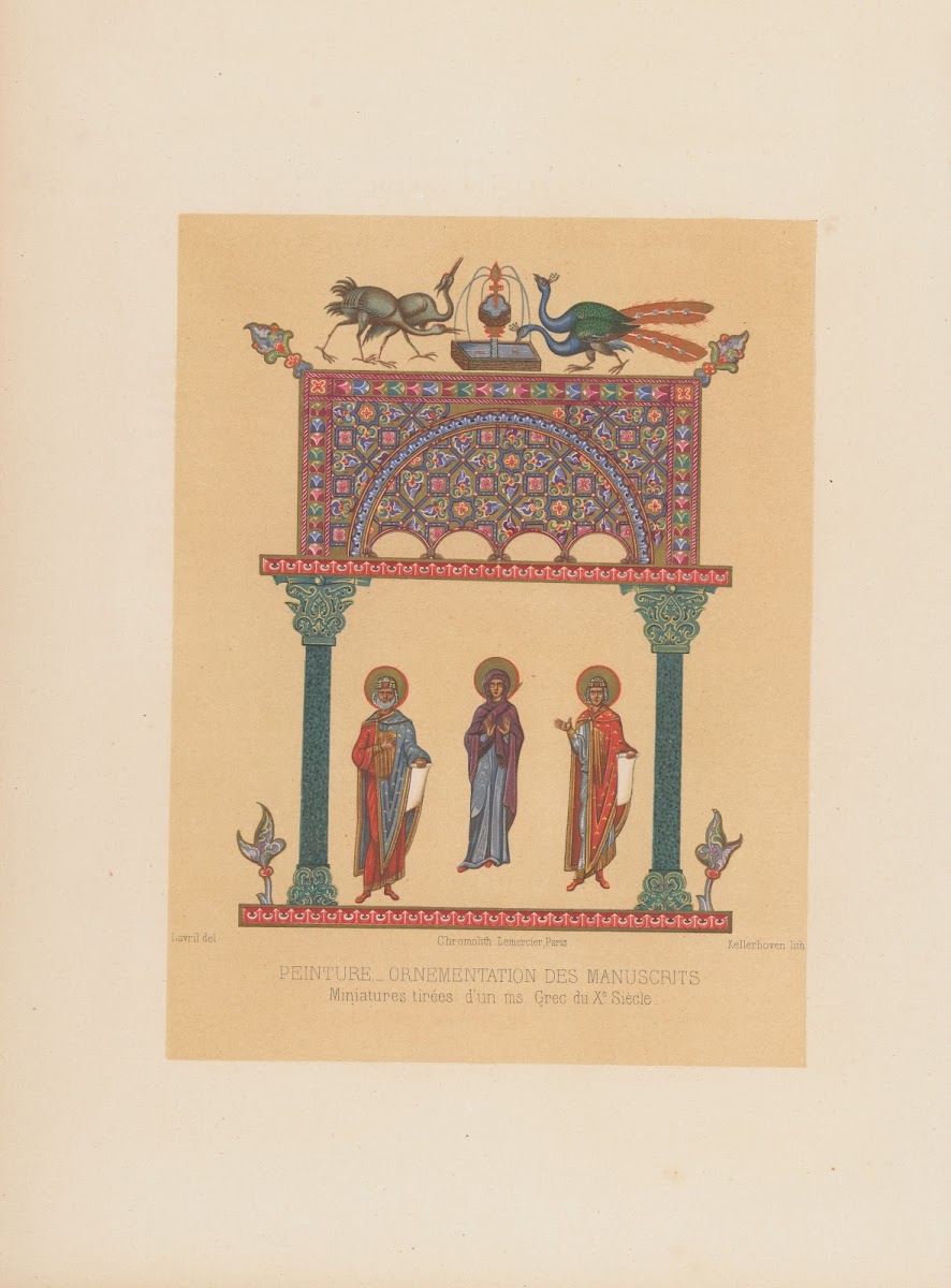 Miniatures tirées dun ms Grec du Xe Siècle 1859 1864