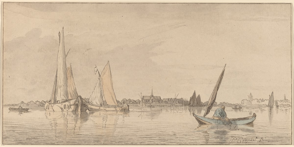 River with Town 1775