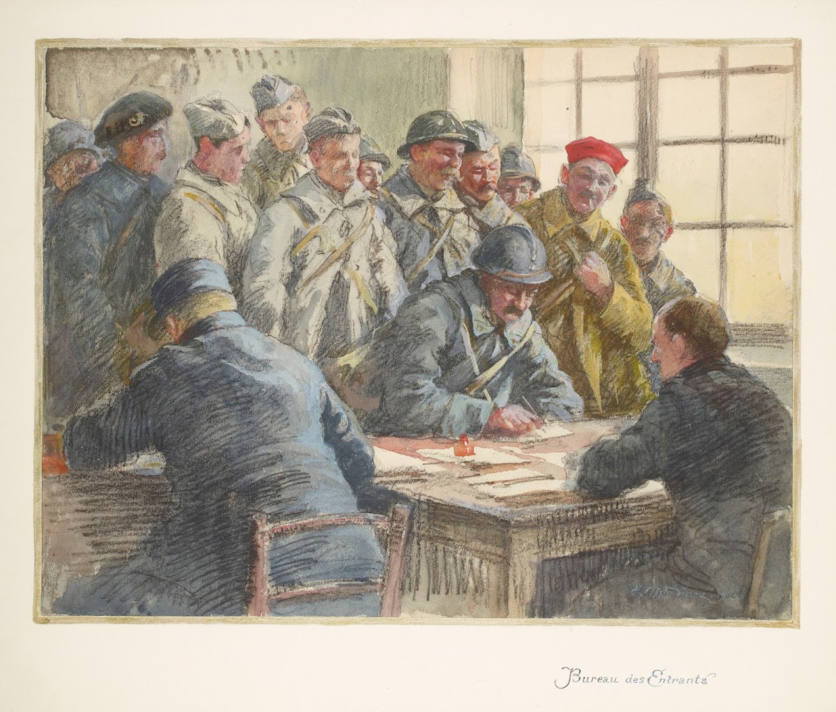 Bureau des Entrants 1916