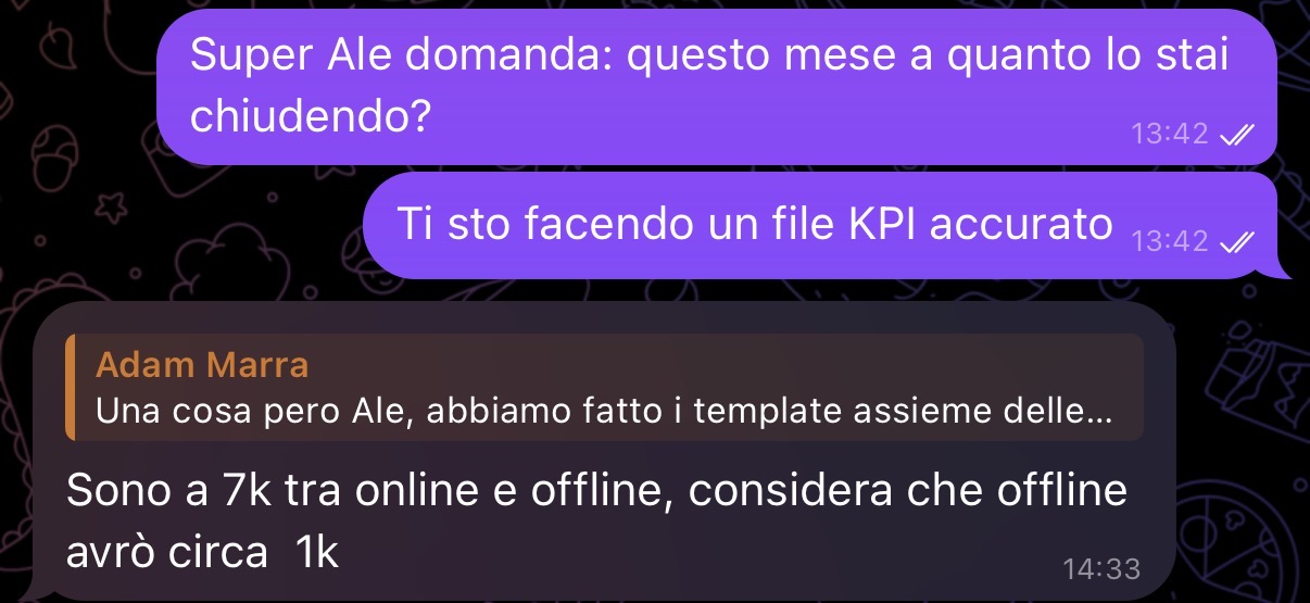 Risultato cliente 37
