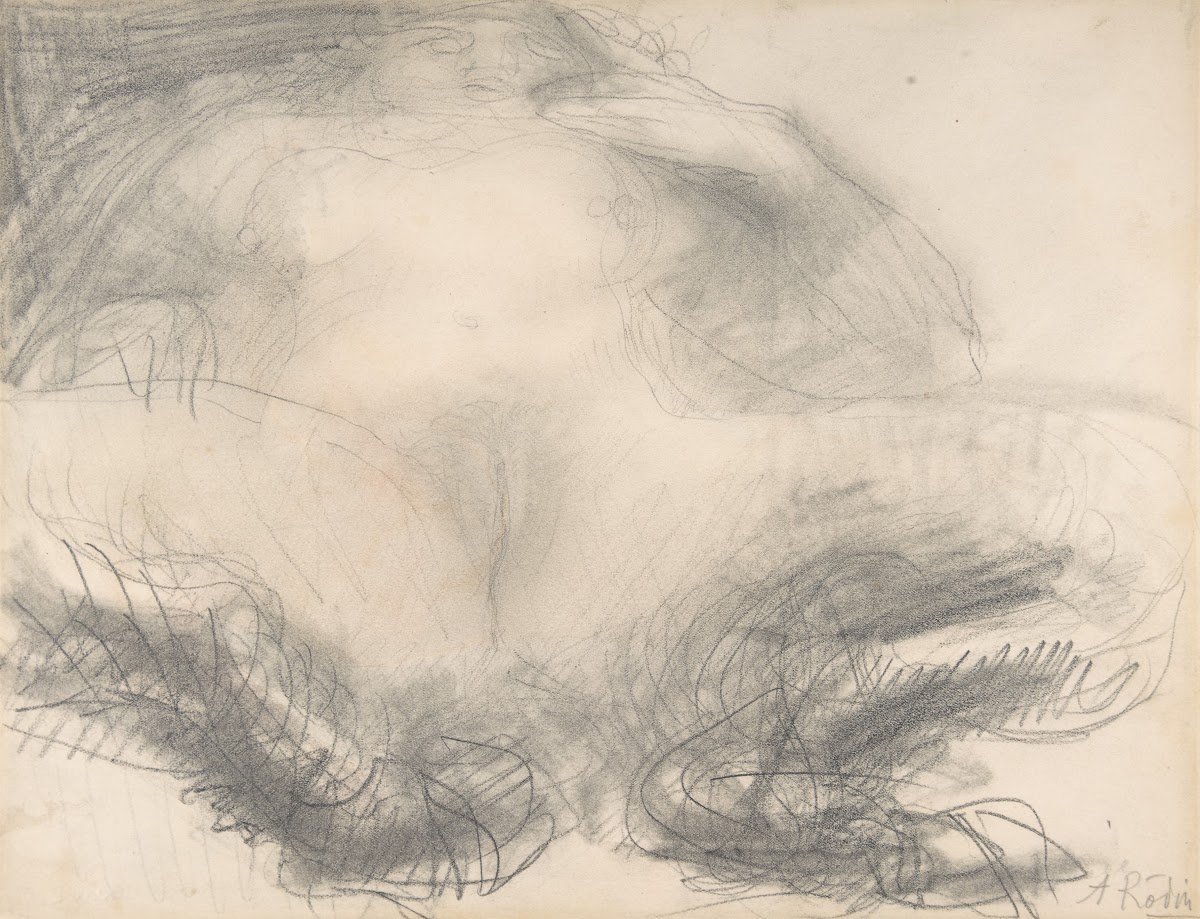 Study of a nude female figure Satyress 19058