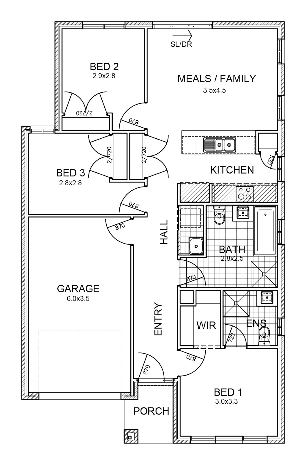 House and Land Investment Property in Rockbank, VIC (4.77% Yield) | Aus Investment Properties - Floor Plan 1