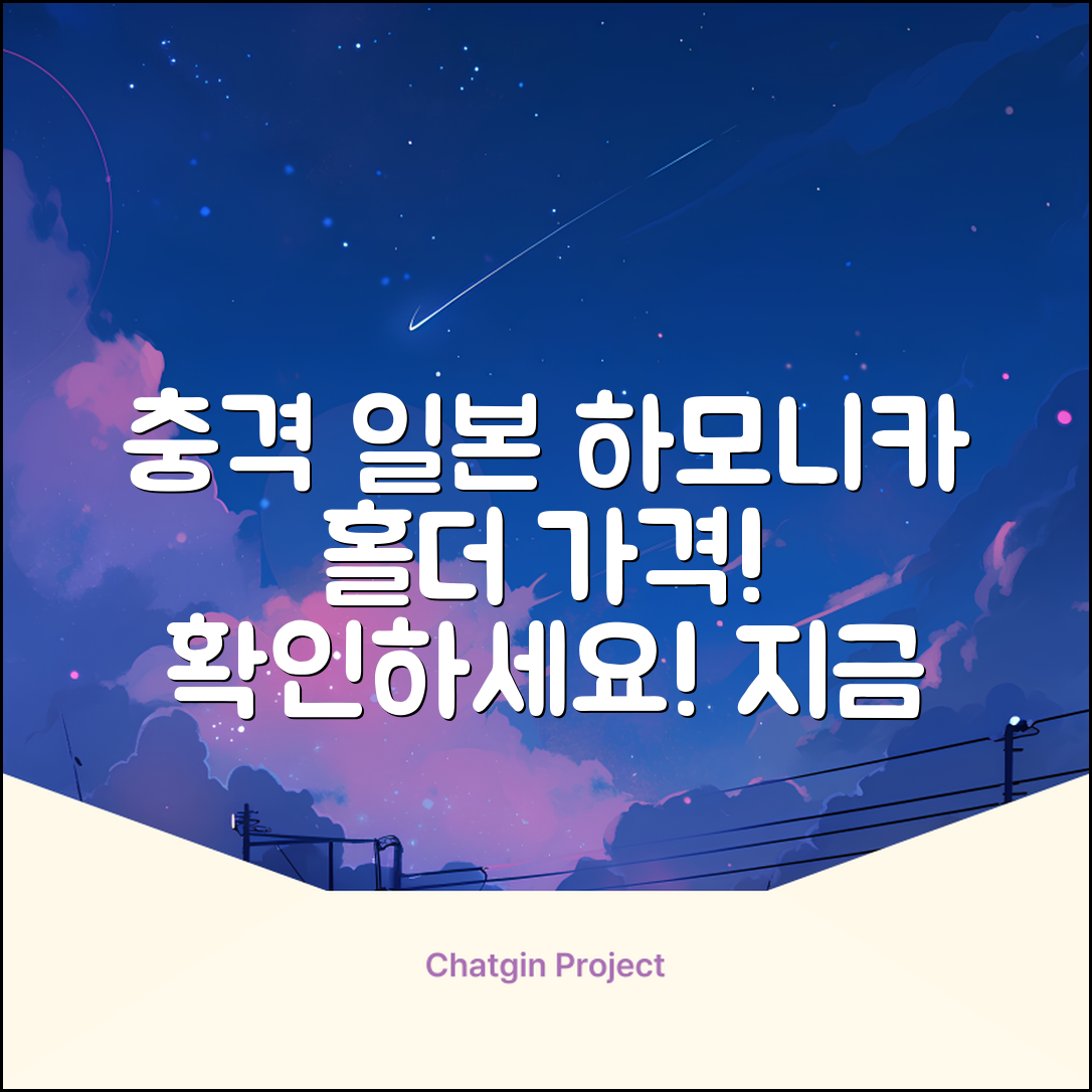 충격적인 일본하모니카홀더 가격, 지금 확인하세요!