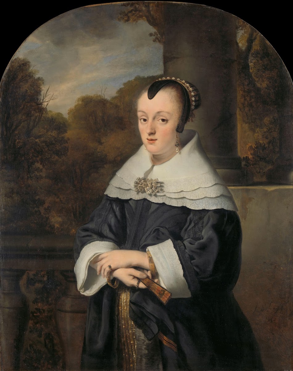 Portrait Of Maria Rey 1650