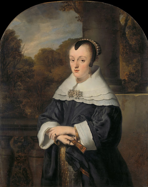 Portrait Of Maria Rey 1650