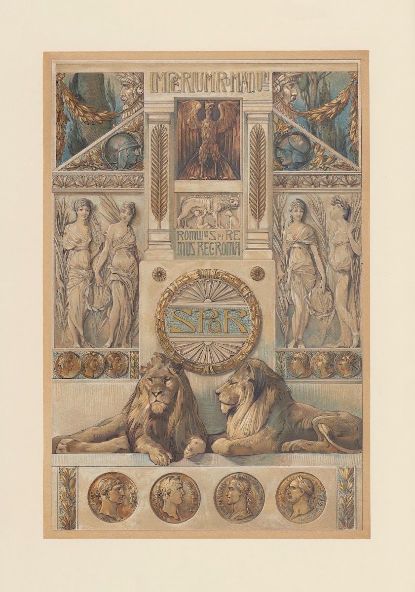 Naturalistische Decorationsmalereien Pl8 1903