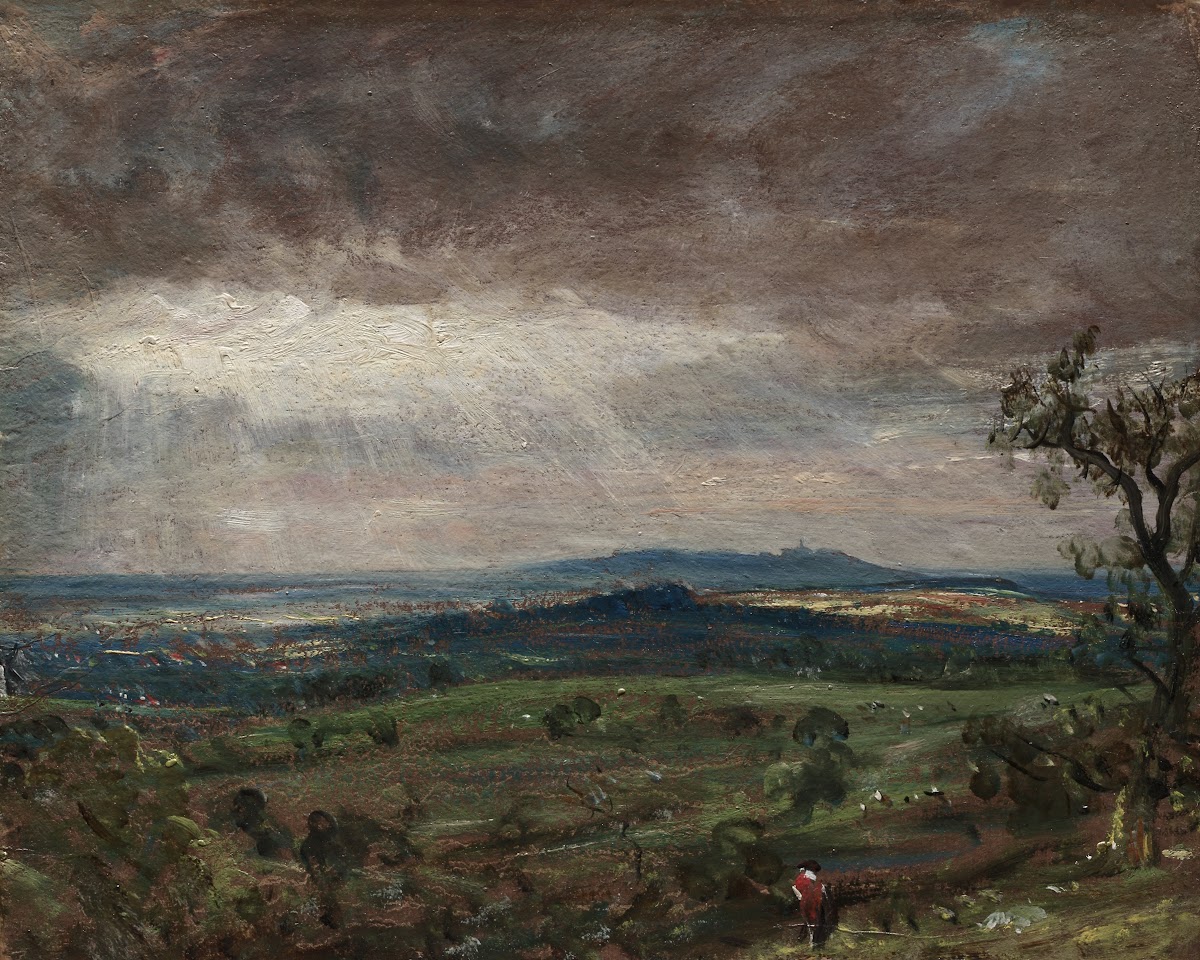 Hampstead Heath Looking Toward Harrow 1821 1822
