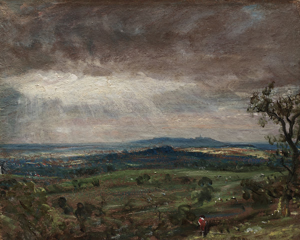 Hampstead Heath Looking Toward Harrow 1821 1822