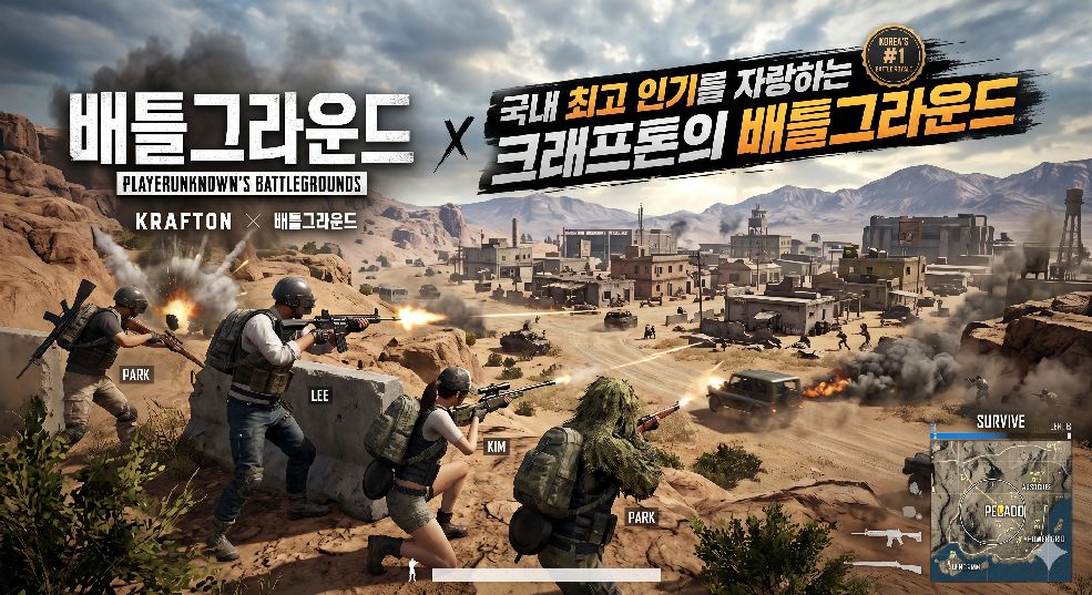 배틀그라운드 이미지
