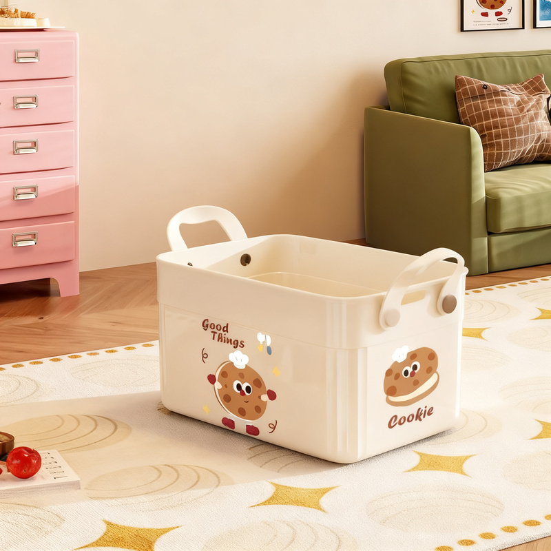PP plastic storage box, flat