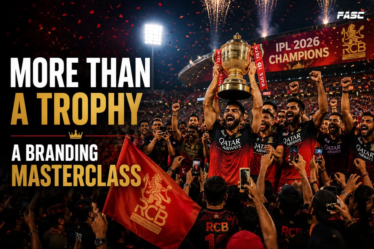 RCB more than trpohy