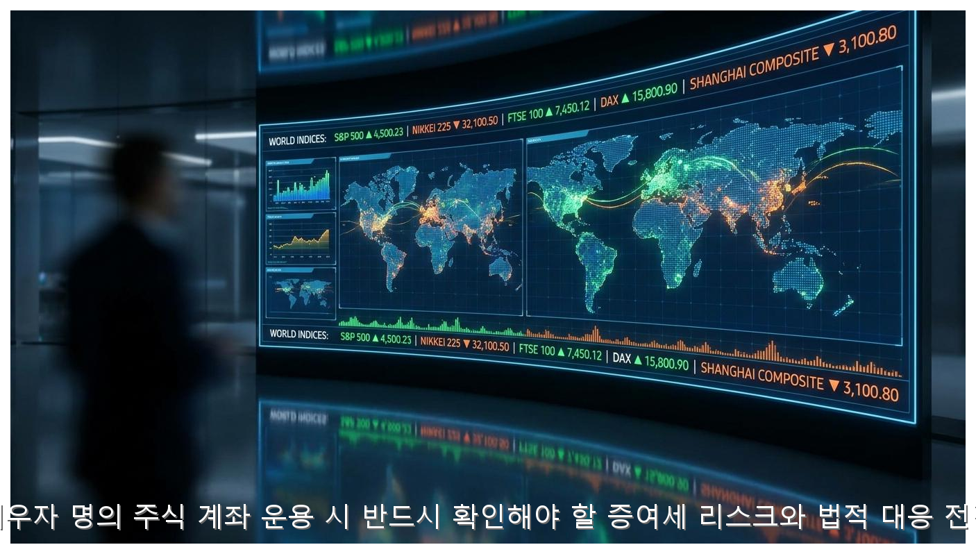 배우자 명의 주식 계좌 운용 시 반드시 확인해야 할 증여세 리스크와 법적 대응 전략 핵심 안내 및 분석 인포그래픽 (7)
