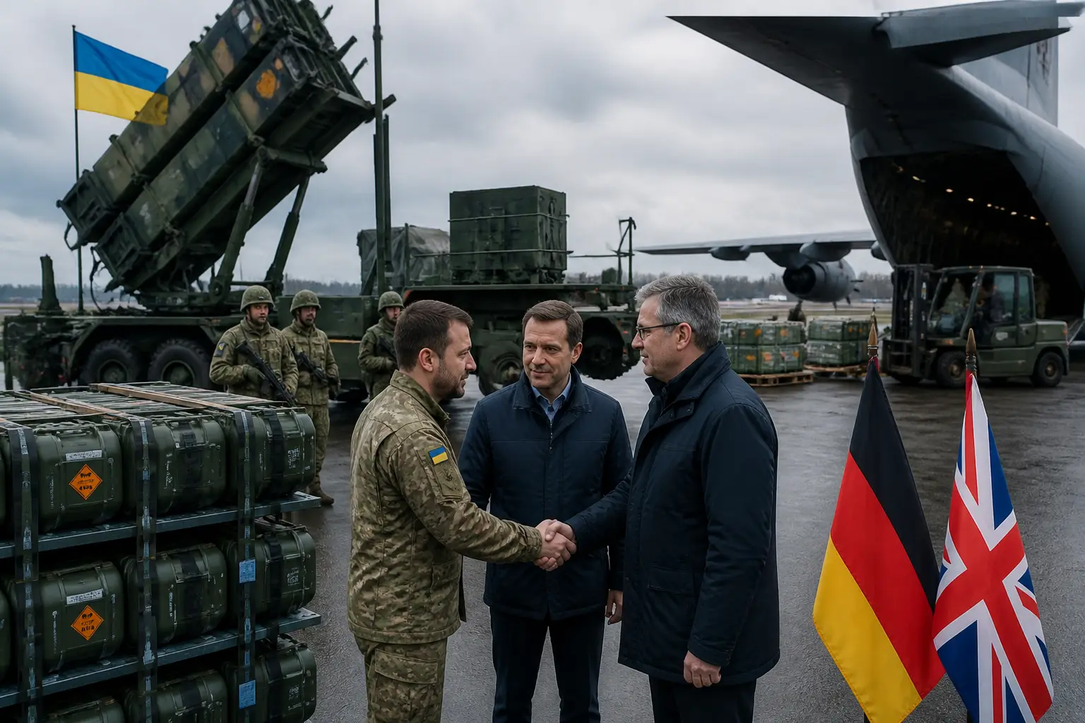 Editorial image for Ukraine contracts 1,000 Patriot missiles with EU loan as Germany and UK boost supply