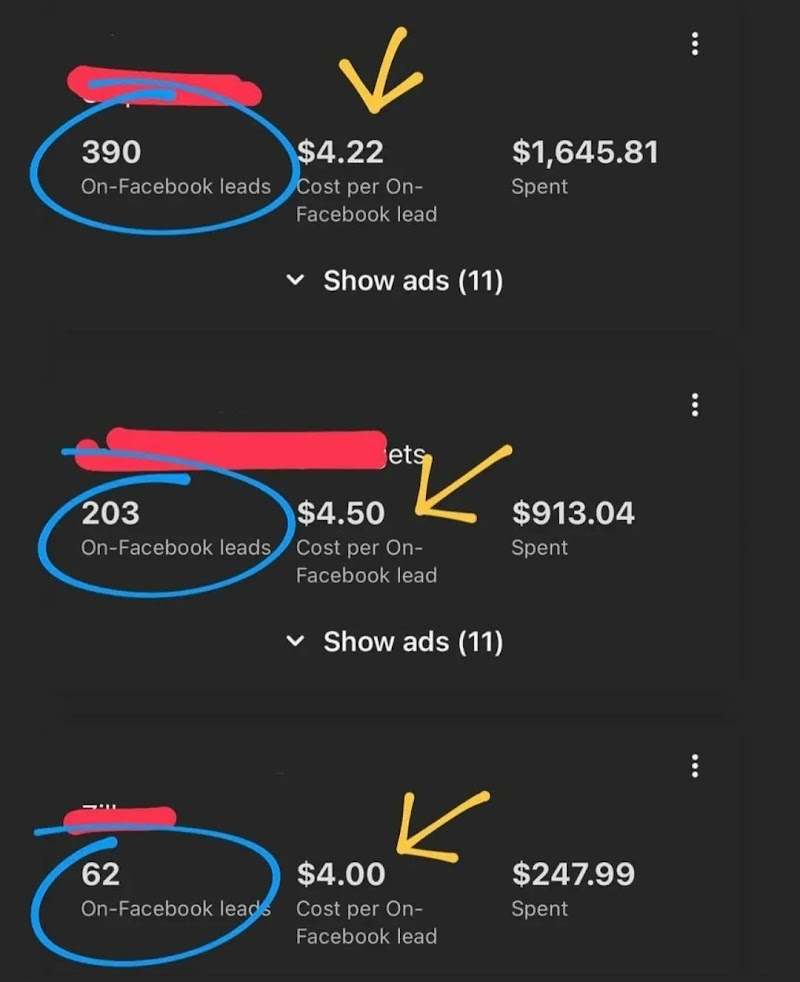 Conventional mortgage Facebook ad campaign creative