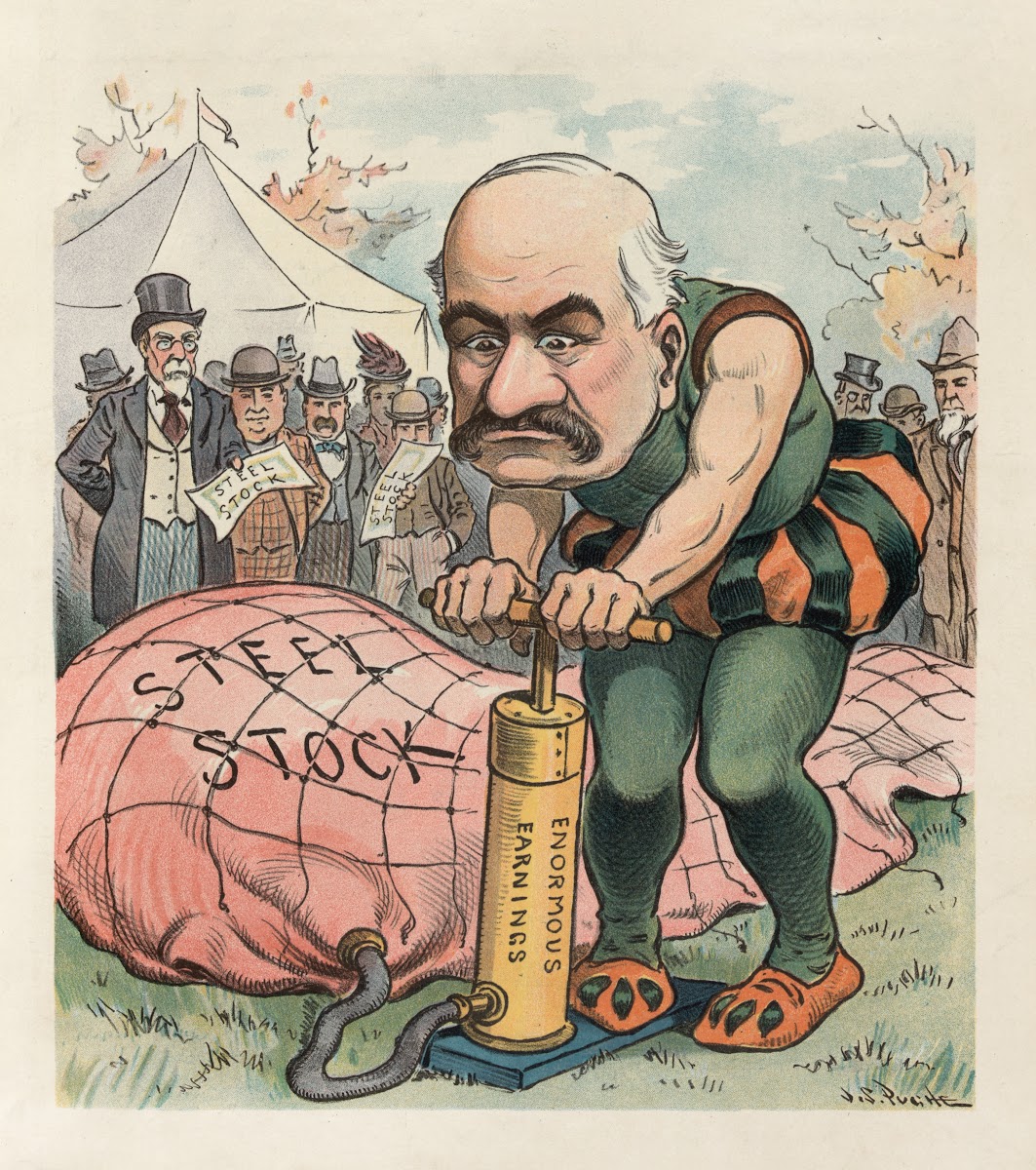 Waiting for the balloon ascension 1902