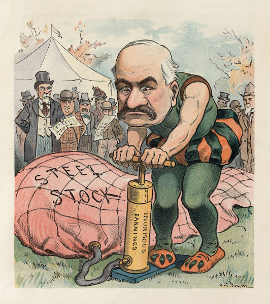 Waiting for the balloon ascension 1902