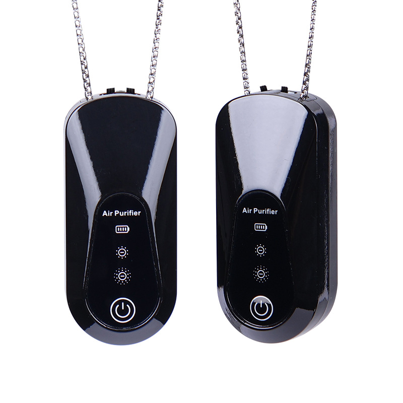 Portable air purifier to hang