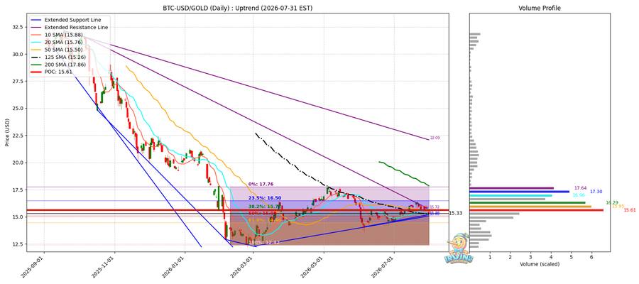 BTC vs Gold 비교