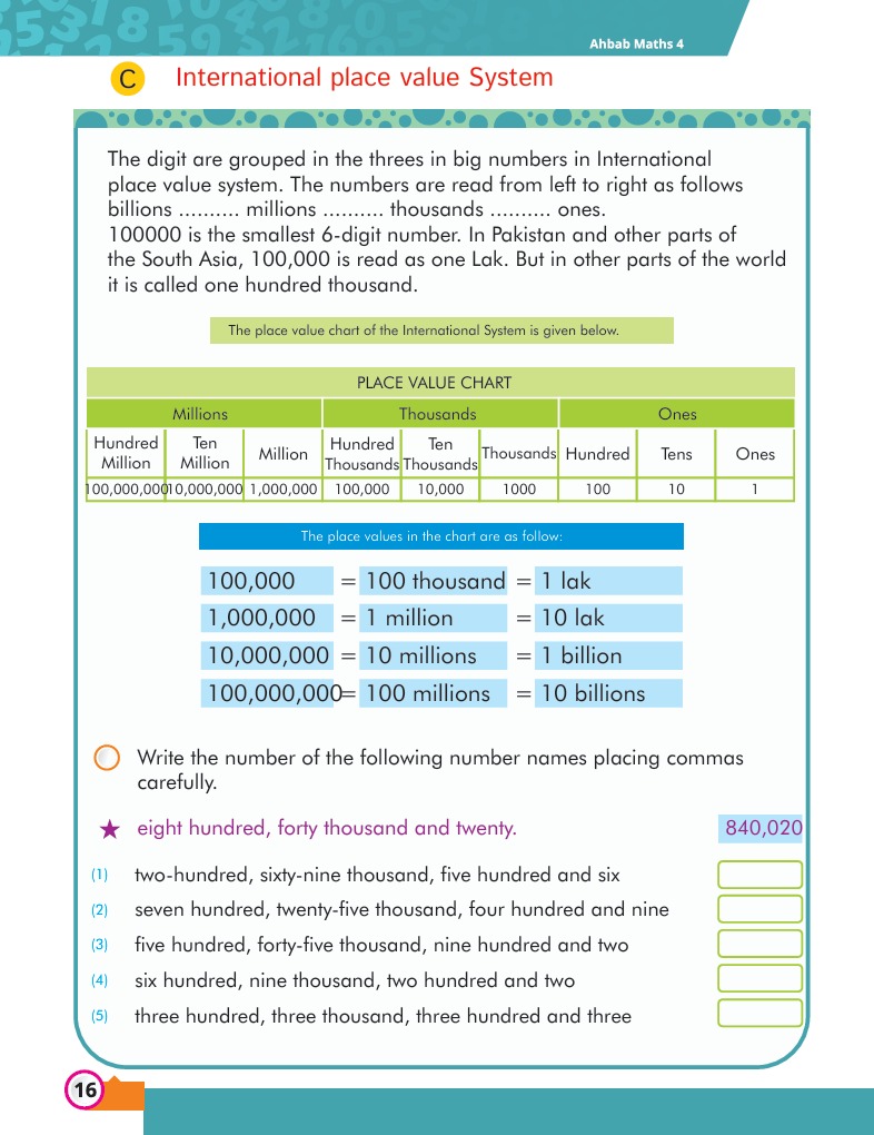 Maths Book 4