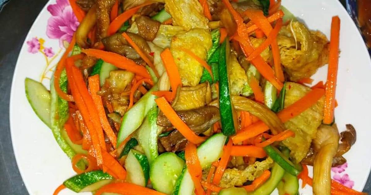 Gỏi nấm bào ngư