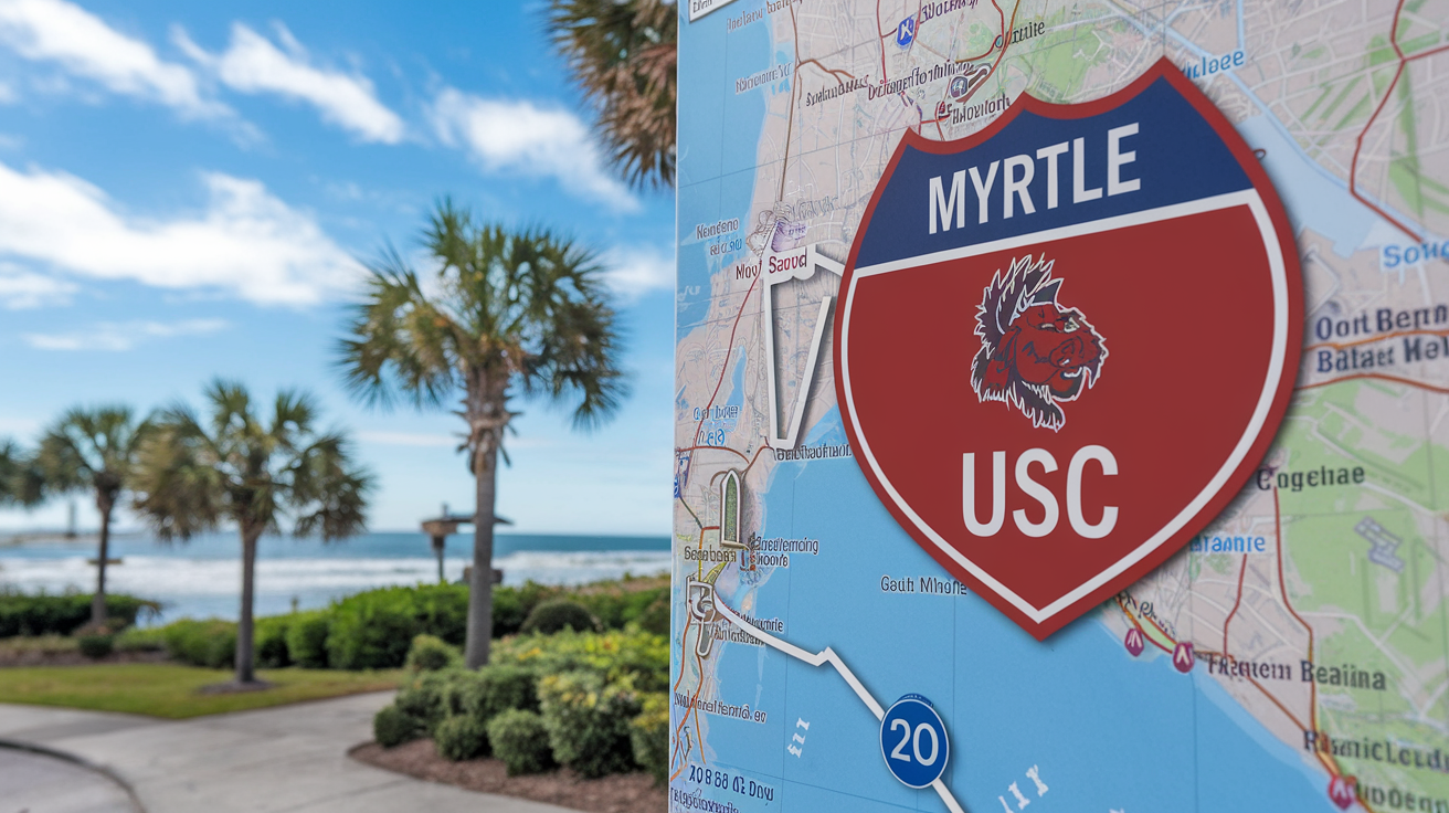 How Far Is USC from Myrtle Beach? Travel Distance & Tips