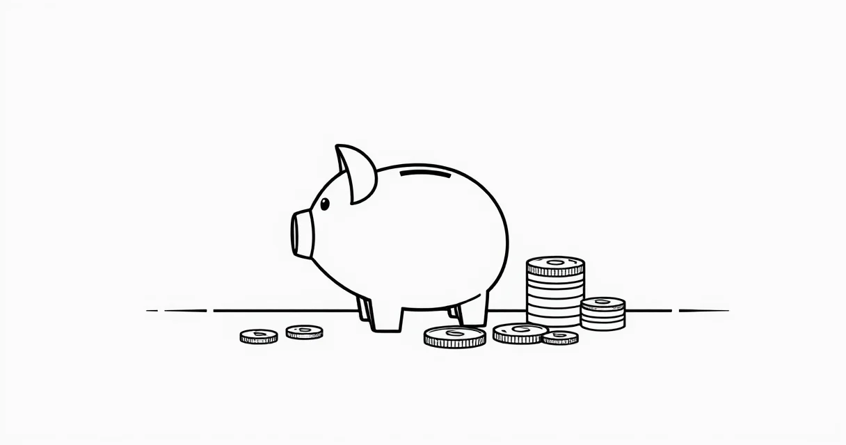 배당금 재투자 자산 증식 원리 일러스트 — 미국 S&P500 ETF 배당금 재투자