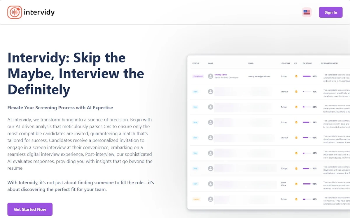 Captura de Intervidy