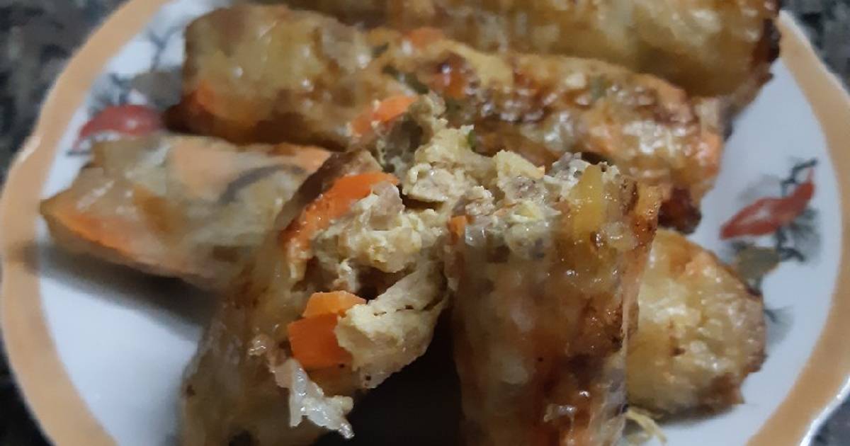 Nem rán từ thịt gà