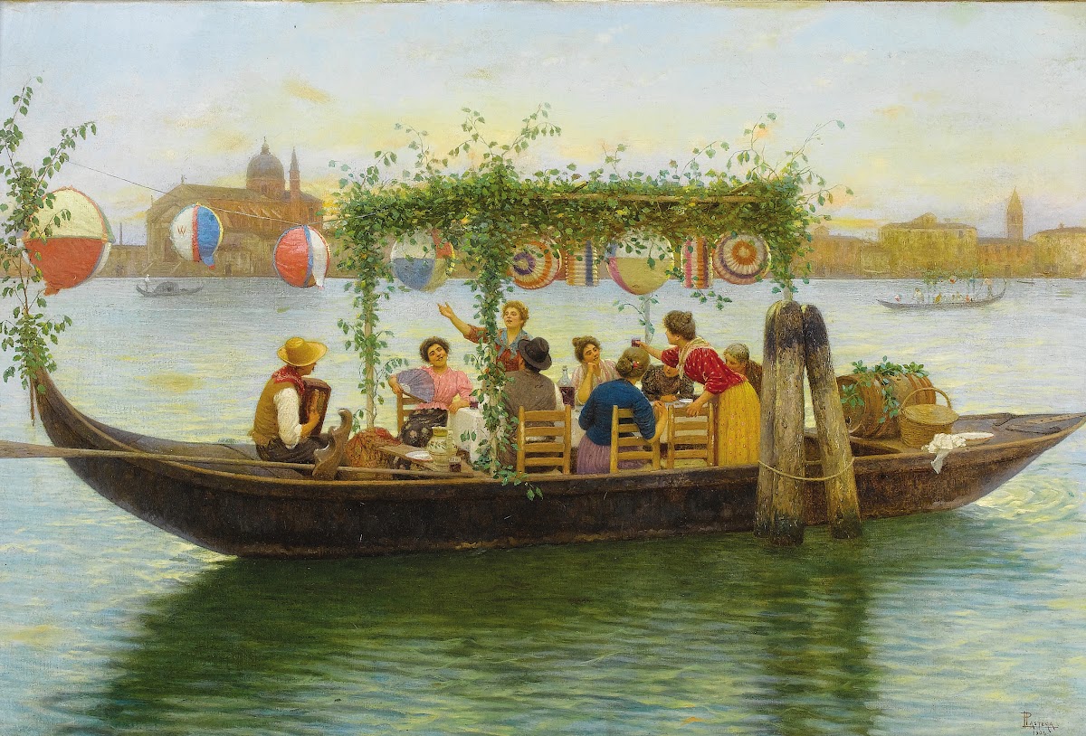 A Festive Dinner 1904
