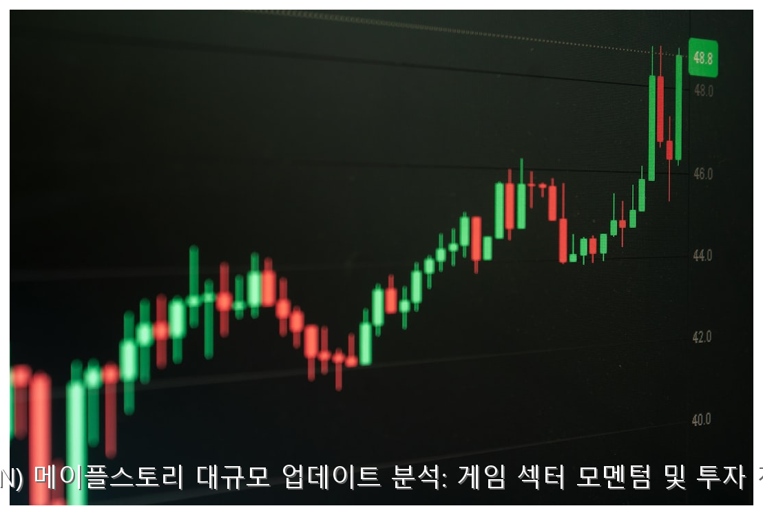 넥슨(NEXON) 메이플스토리 대규모 업데이트 분석: 게임 섹터 모멘텀 및 투자 전략 가이드 핵심 안내 및 분석 인포그래픽 (5)