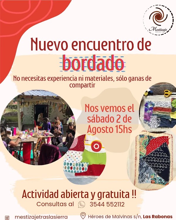 Nuevo encuentro de bordado