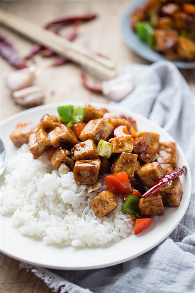 Đậu Hũ Sốt Nước Tương