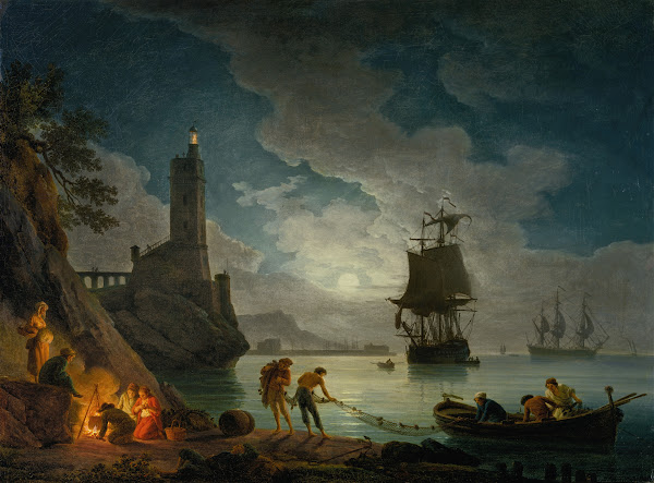 A Harbor in Moonlight 17141789
