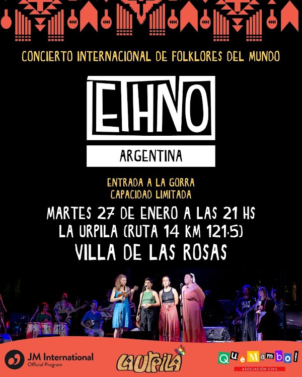 ETHNO Argentina – Gira Traslasierra 2026