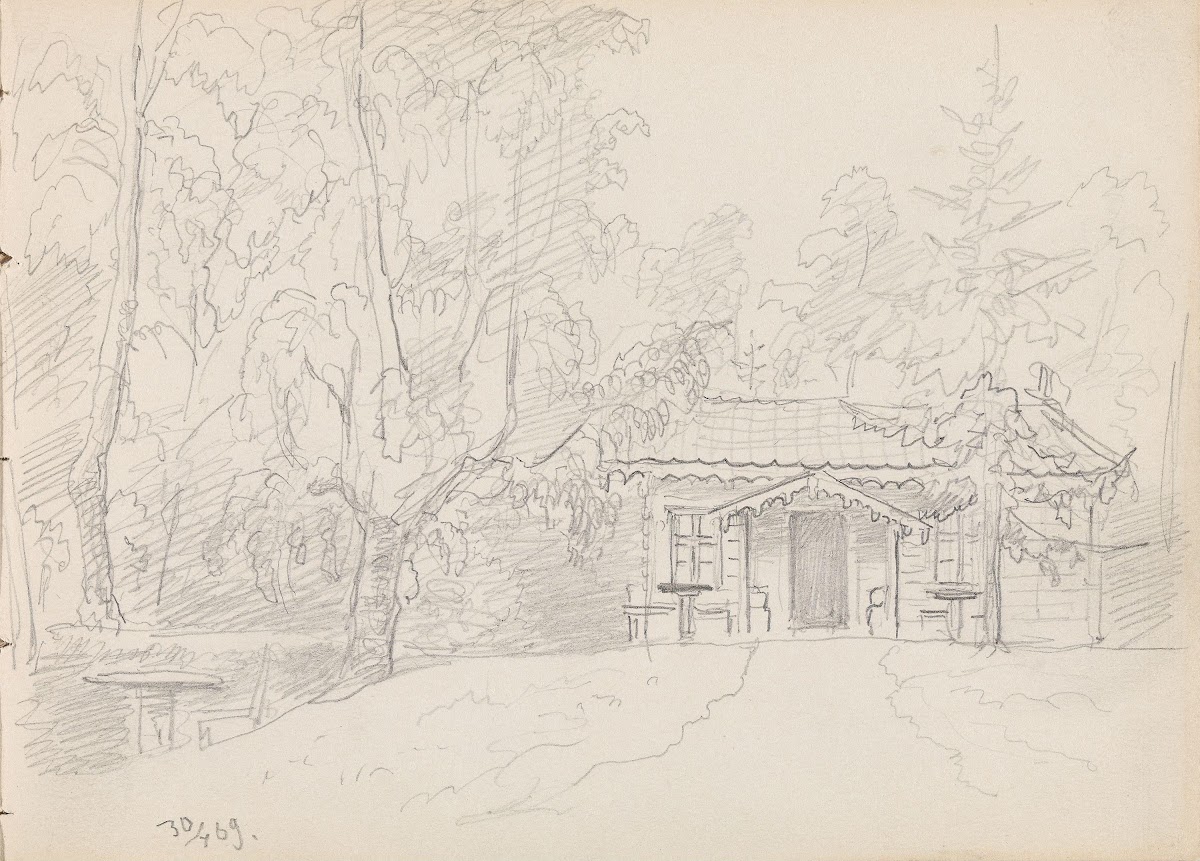 Et hus i skogen 1869
