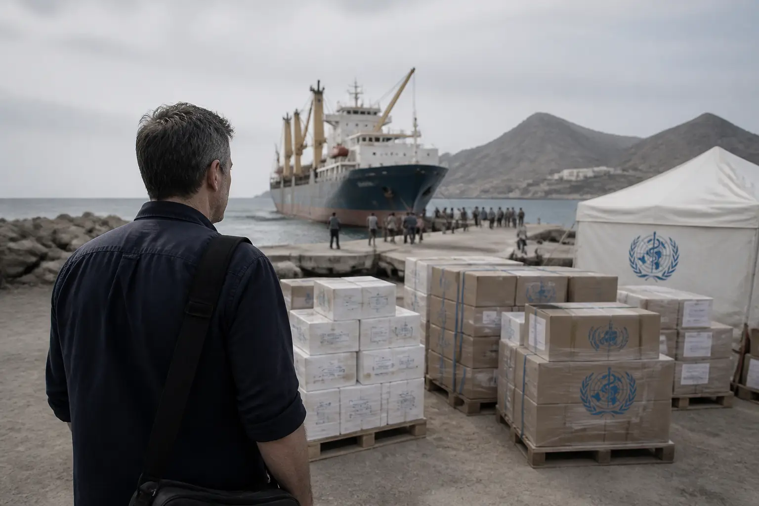 Editorial image for BBC reports from the front line of an escalating war in Yemen